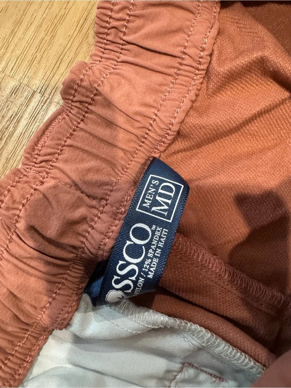 Simply Southern Men's Rosewood Elastic Waist Shorts